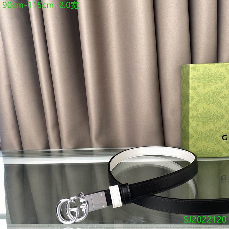 Gucci Belt 20mmX90-115cm 7D (44)