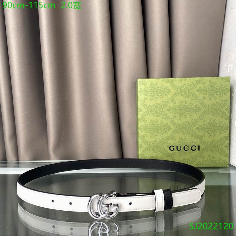 Gucci Belt 20mmX90-115cm 7D (46)