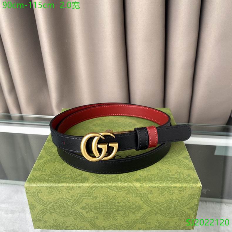 Gucci Belt 20mmX90-115cm 7D (48)