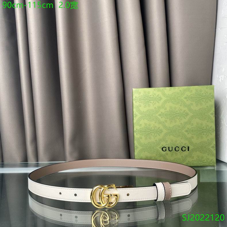 Gucci Belt 20mmX90-115cm 7D (54)