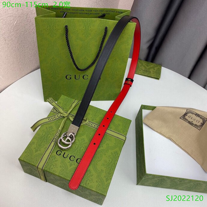 Gucci Belt 20mmX90-115cm 7D (7)