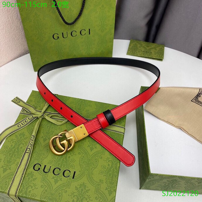 Gucci Belt 20mmX90-115cm 7D (8)