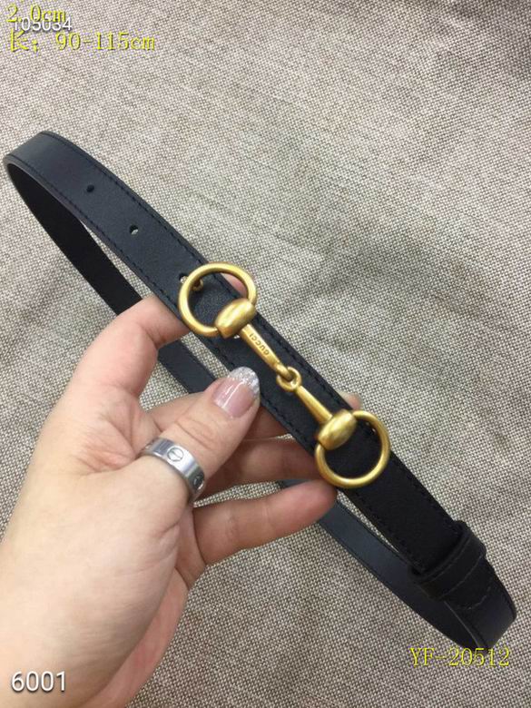 Gucci belt 20mm 90-115cm 8L (117)