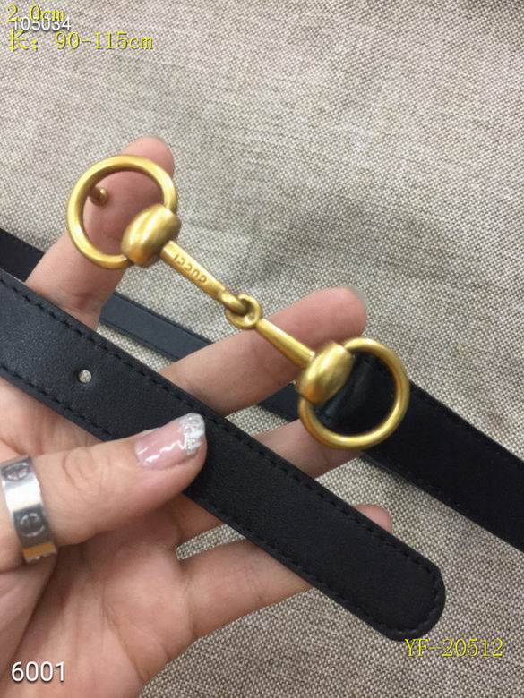Gucci belt 20mm 90-115cm 8L (119)