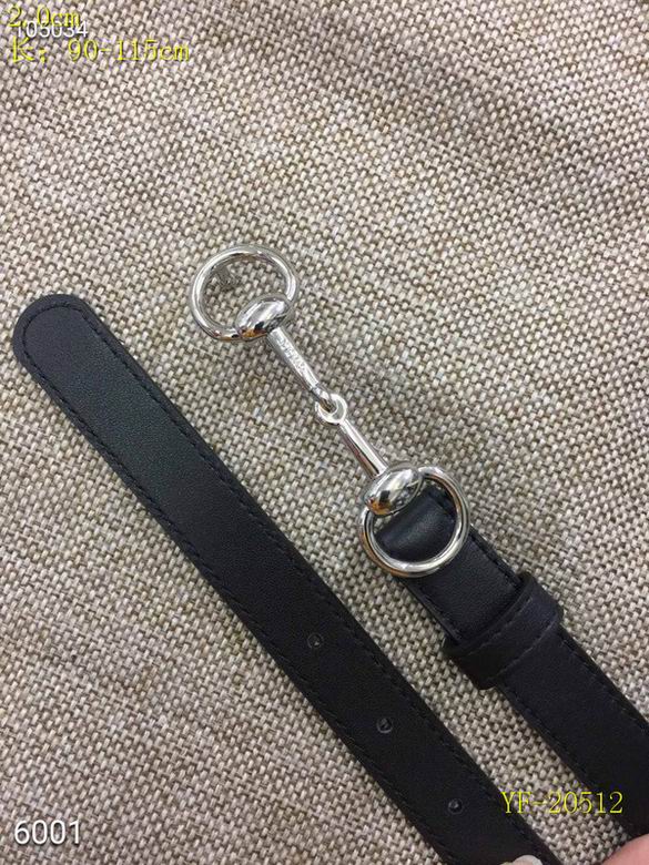 Gucci belt 20mm 90-115cm 8L (120)