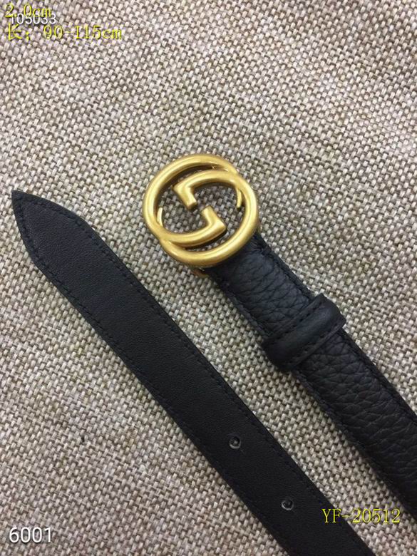 Gucci belt 20mm 90-115cm 8L (125)