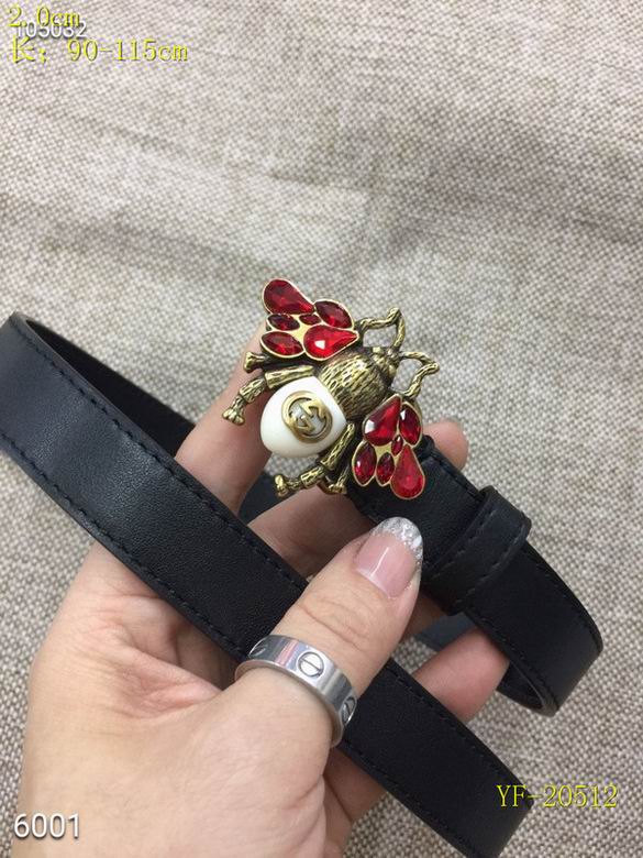 Gucci belt 20mm 90-115cm 8L (128)