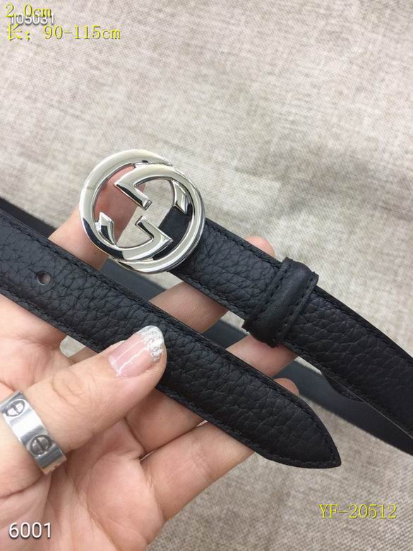 Gucci belt 20mm 90-115cm 8L (130)