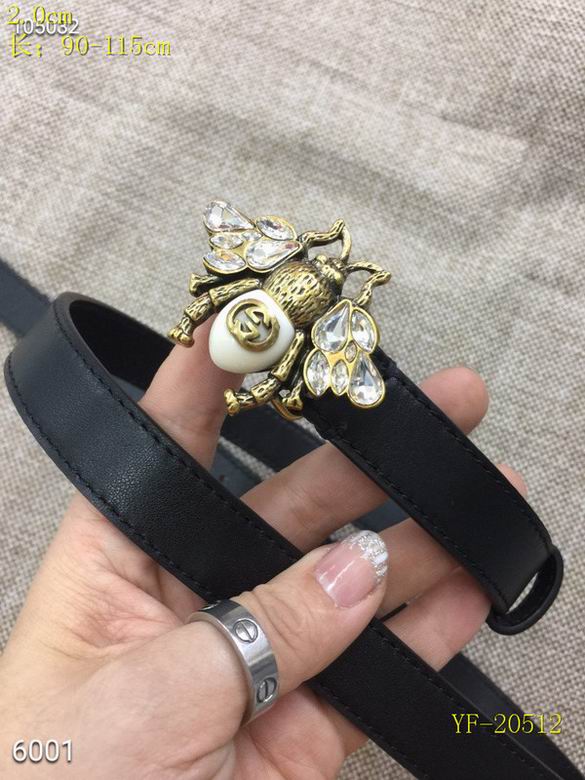 Gucci belt 20mm 90-115cm 8L (131)