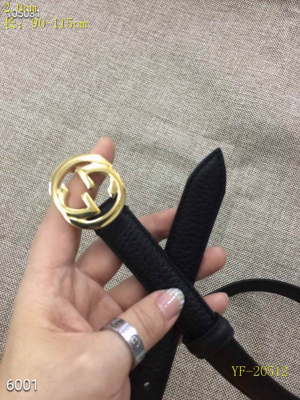 Gucci belt 20mm 90-115cm 8L (131)