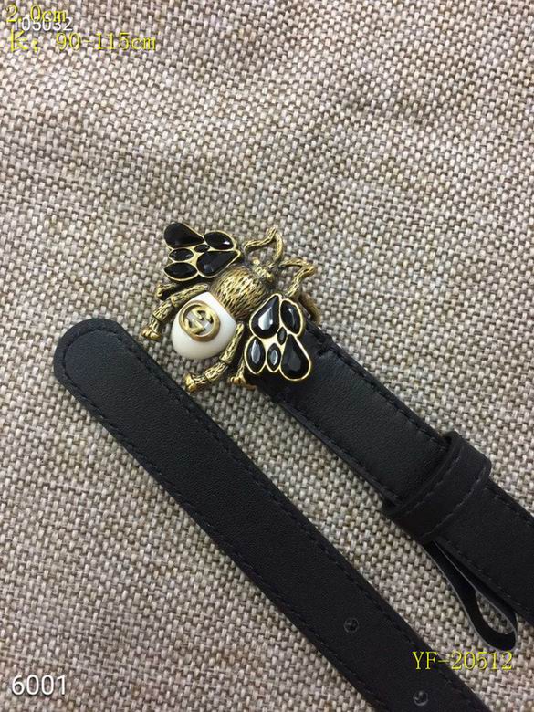 Gucci belt 20mm 90-115cm 8L (133)