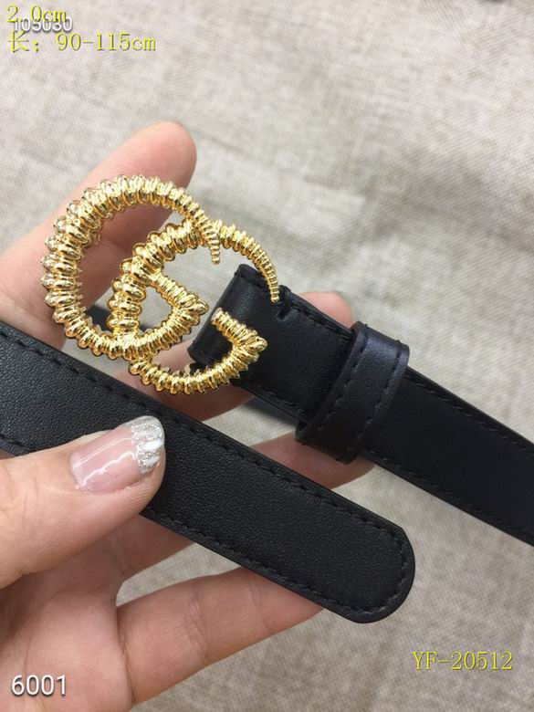 Gucci belt 20mm 90-115cm 8L (144)