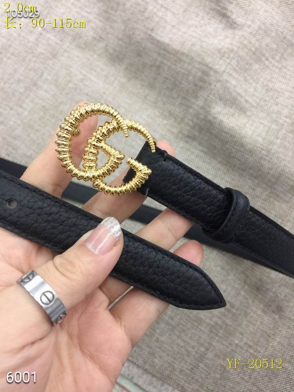 Gucci belt 20mm 90-115cm 8L (147)
