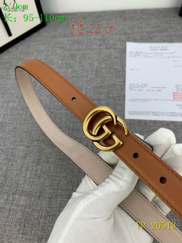 Gucci belt 20mm 95-110cm 8L(82)