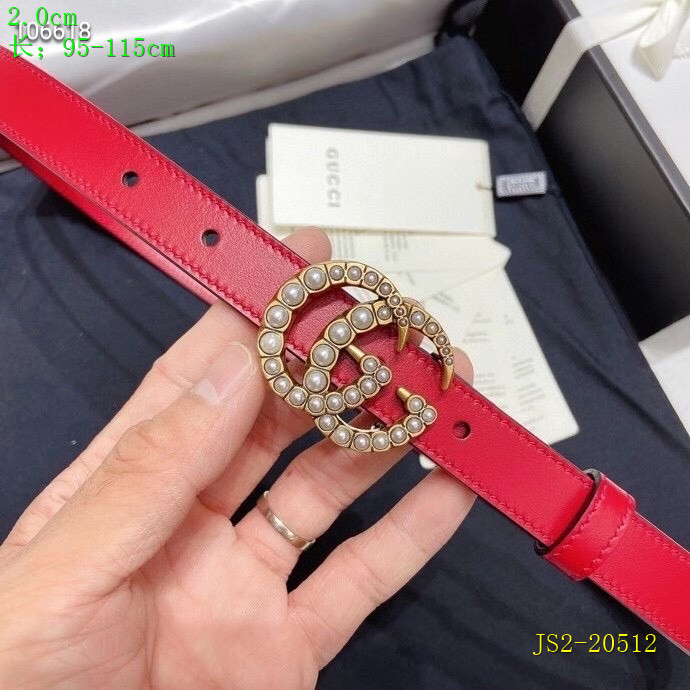 Gucci belt 20mm 95-115cm 8L (38)
