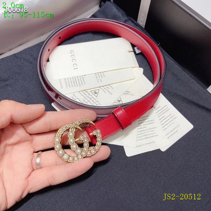 Gucci belt 20mm 95-115cm 8L (40)