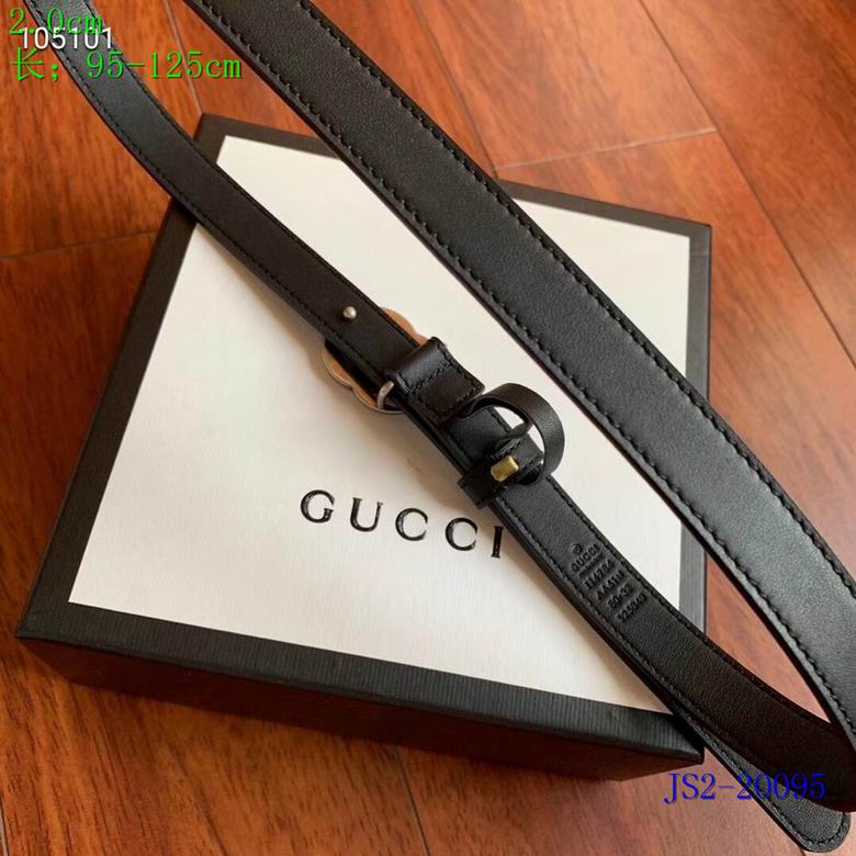 Gucci belt 20mm 95-125cm 8L (151)