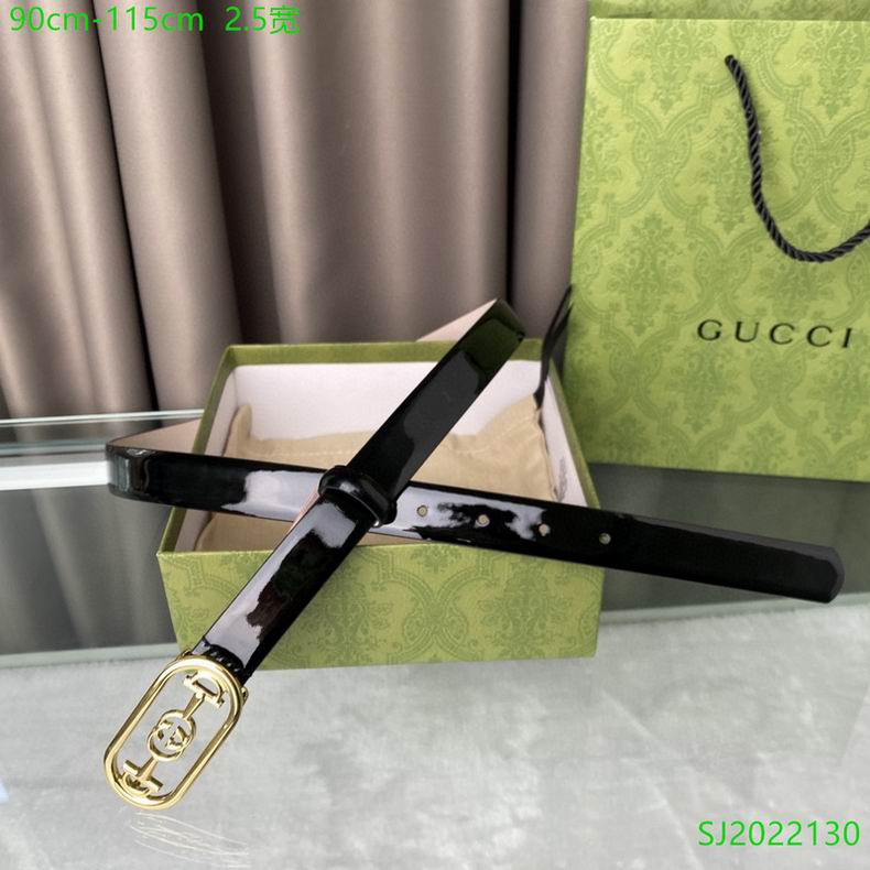 Gucci belt 20mmX90-115cm 7D03 (5)