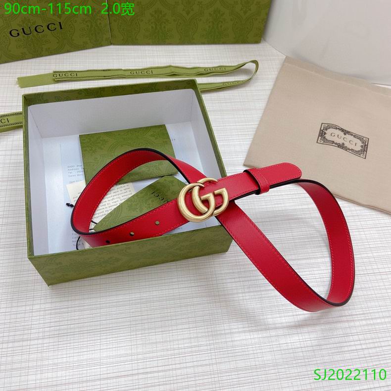 Gucci belt 20mmX90-115cm 7D04 (3)
