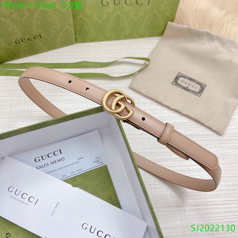 Gucci belt 20mmX90-115cm 7D04 (7)