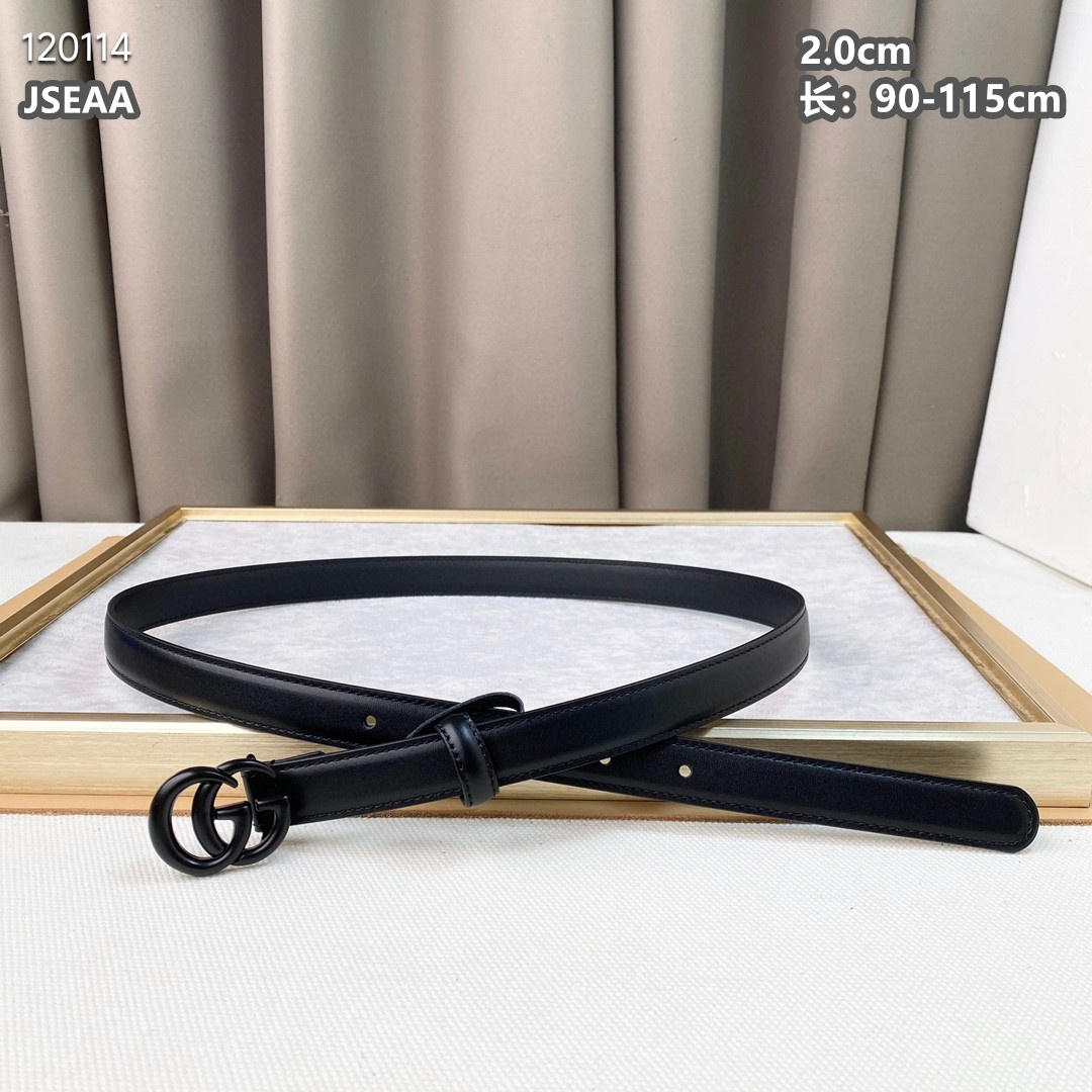 Gucci belt 20mmX90-115cm 8L (1)