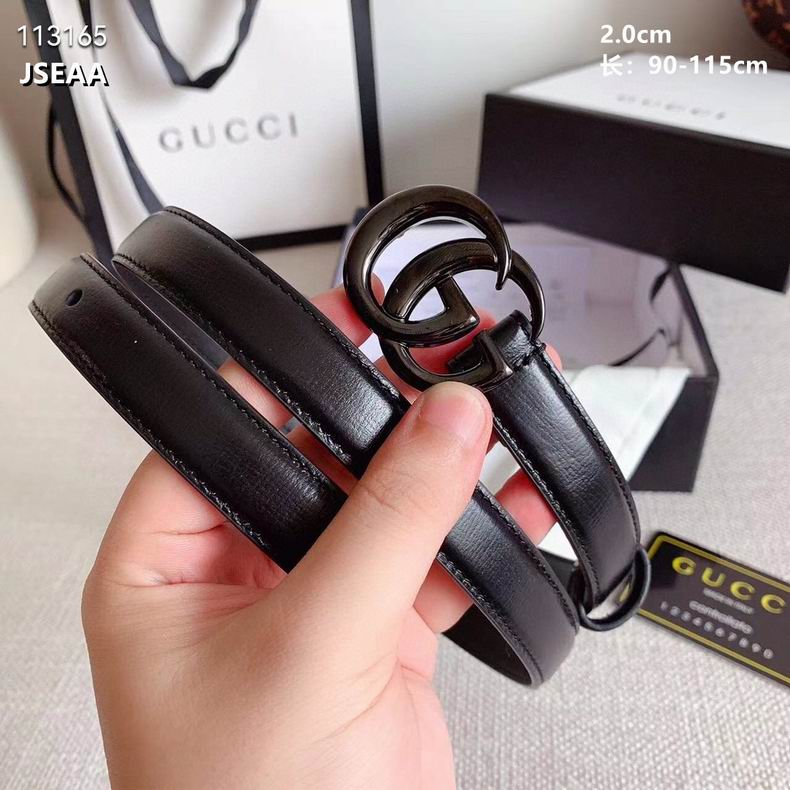 Gucci belt 20mmX90-115cm 8L (16)