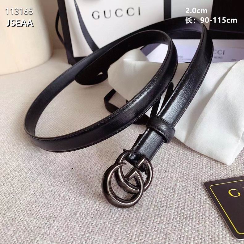 Gucci belt 20mmX90-115cm 8L (17)