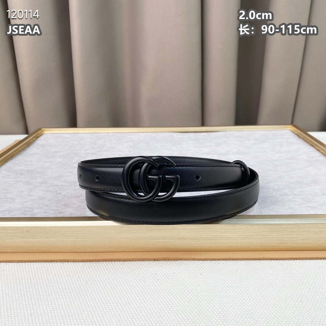 Gucci belt 20mmX90-115cm 8L (2)