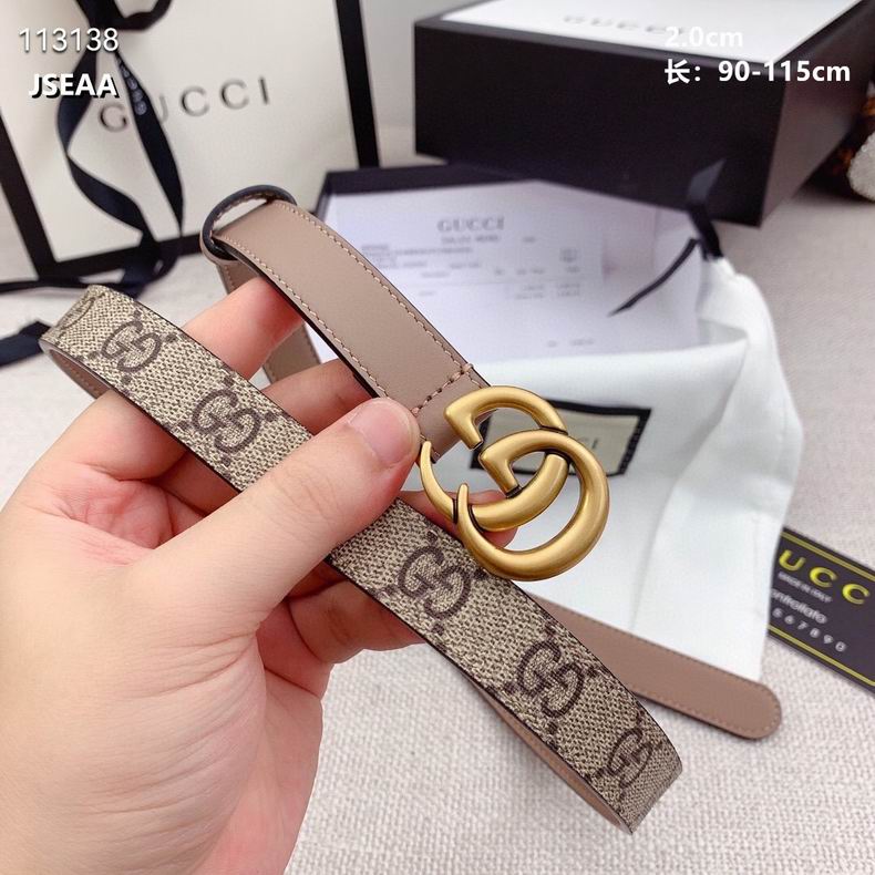 Gucci belt 20mmX90-115cm 8L (3)
