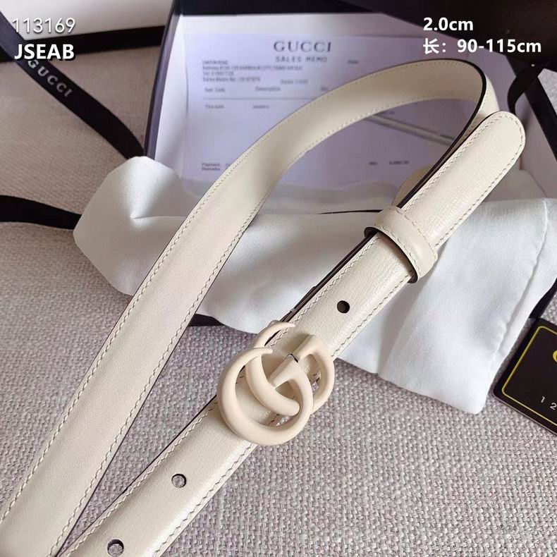 Gucci belt 20mmX90-115cm 8L (3)