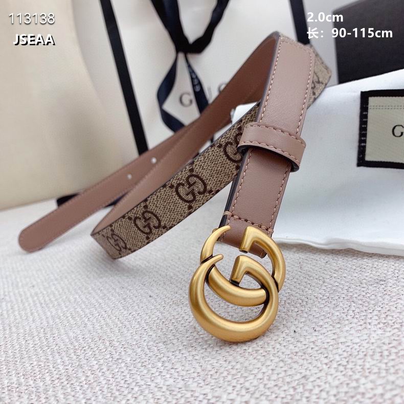 Gucci belt 20mmX90-115cm 8L (4)