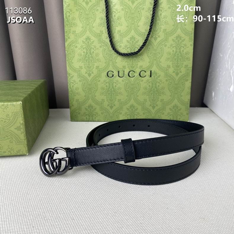 Gucci belt 20mmX90-115cm 8L (4)
