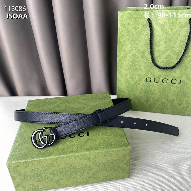 Gucci belt 20mmX90-115cm 8L (5)