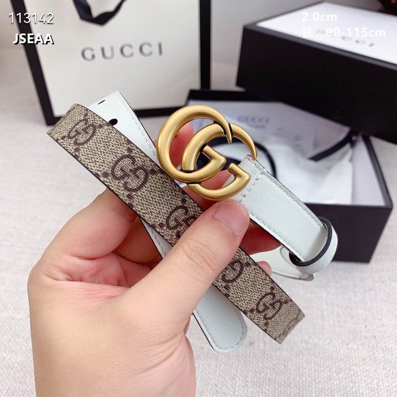 Gucci belt 20mmX90-115cm 8L (8)