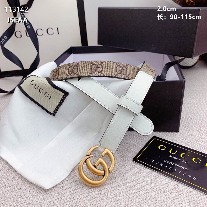 Gucci belt 20mmX90-115cm 8L (9)