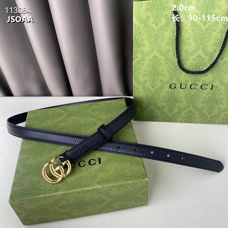 Gucci belt 20mmX90-115cm 8L03 (2)