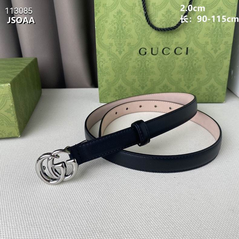 Gucci belt 20mmX90-115cm 8L04 (3)