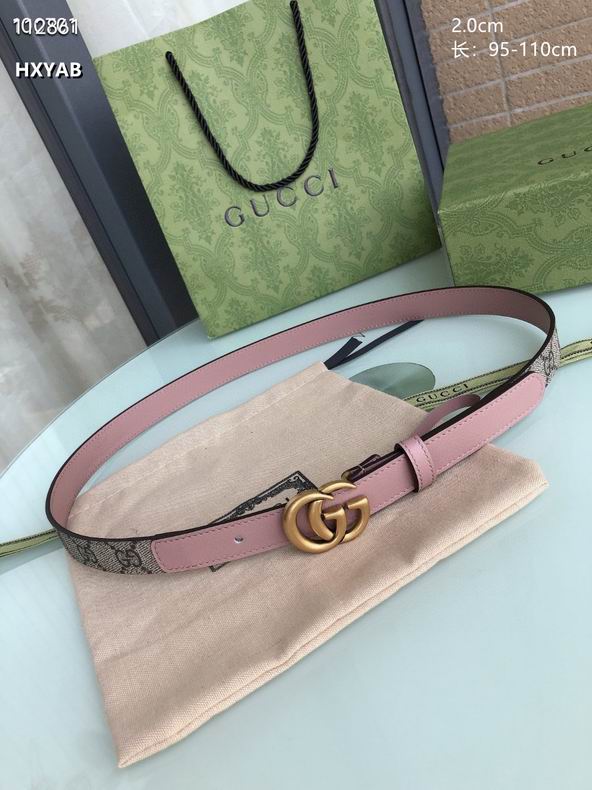 Gucci belt 20mmX95-110cm 8L09 (10)