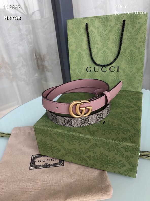 Gucci belt 20mmX95-110cm 8L09 (11)