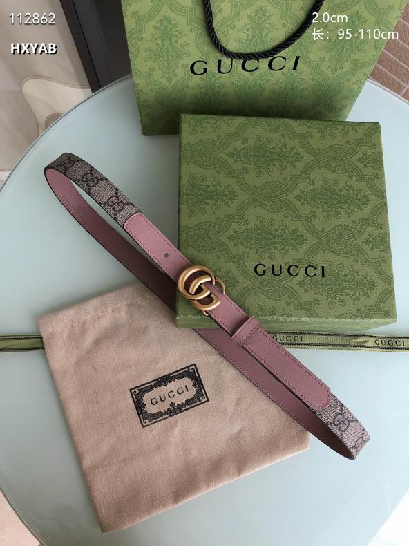 Gucci belt 20mmX95-110cm 8L09 (12)