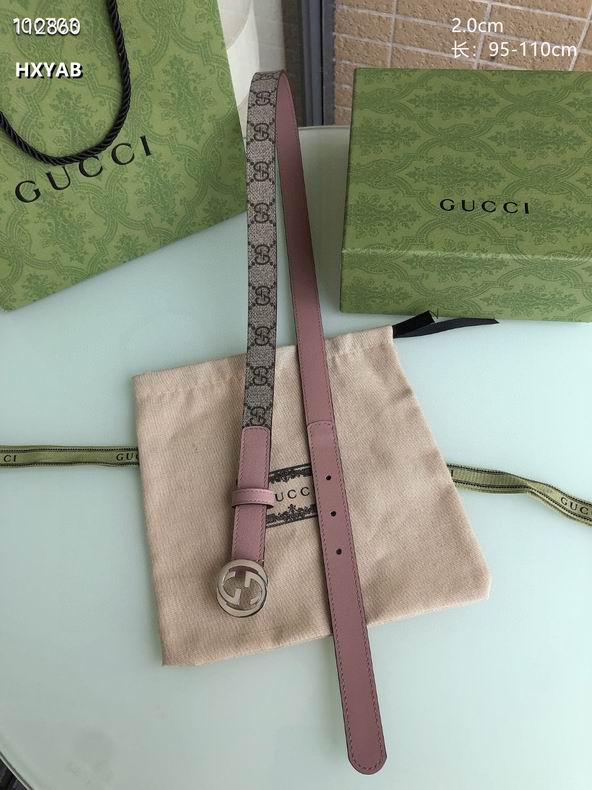 Gucci belt 20mmX95-110cm 8L09 (5)