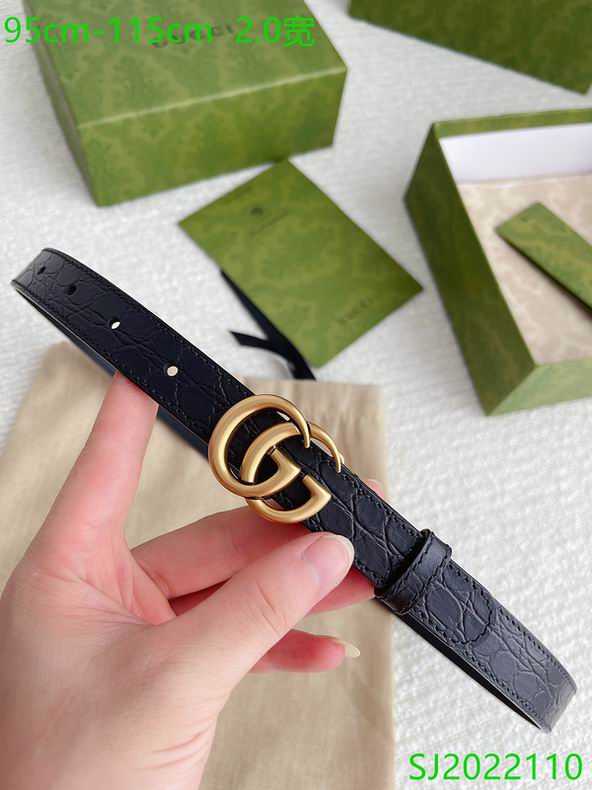 Gucci belt 20mmX95-115cm 7D (2)