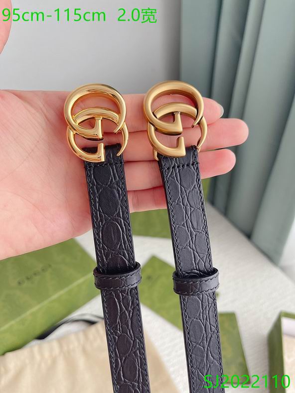 Gucci belt 20mmX95-115cm 7D (5)