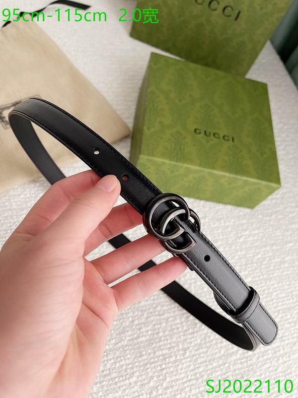 Gucci belt 20mmX95-115cm 7D (9)