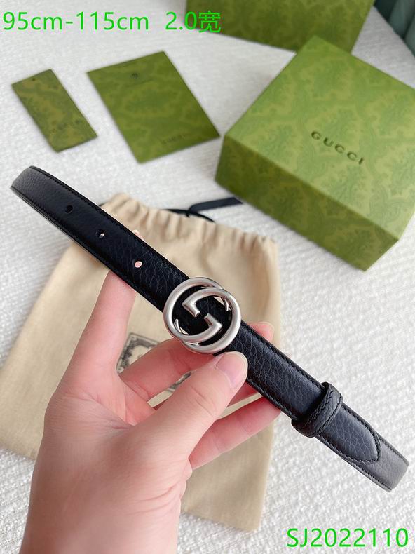 Gucci belt 20mmX95-115cm 7D06 (1)
