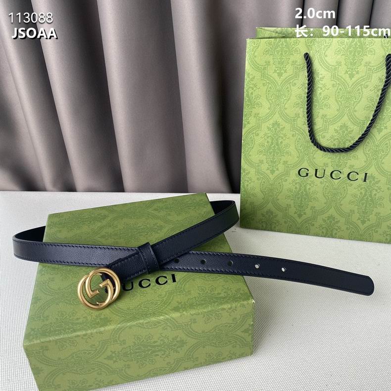 Gucci belt 20mmX95-115cm 8L (2)