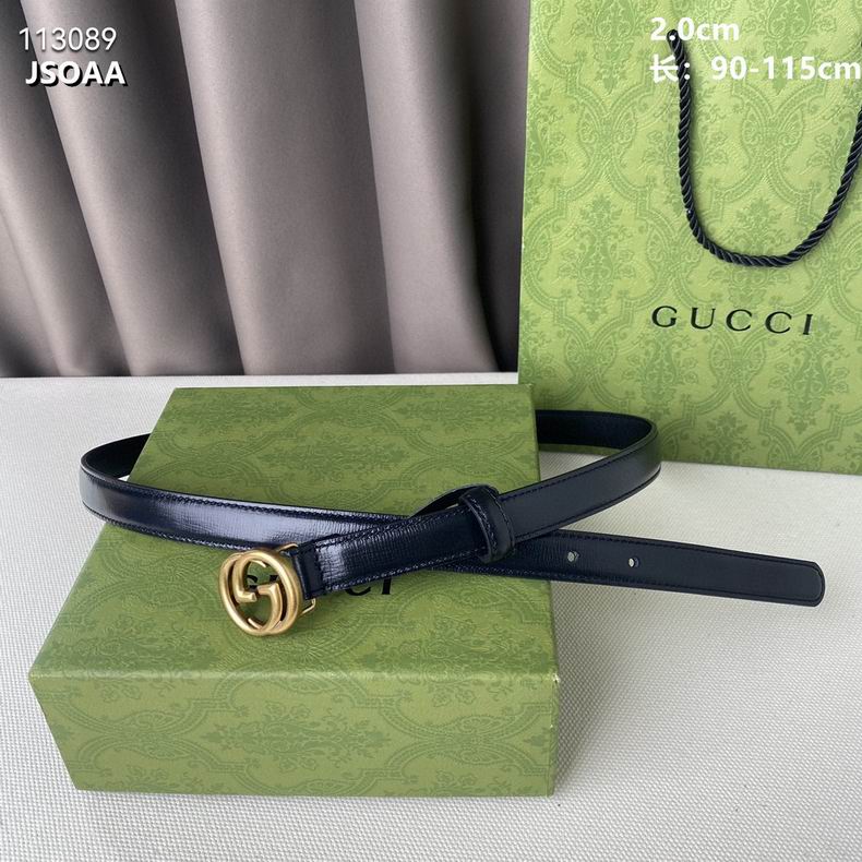 Gucci belt 20mmX95-115cm 8L (5)