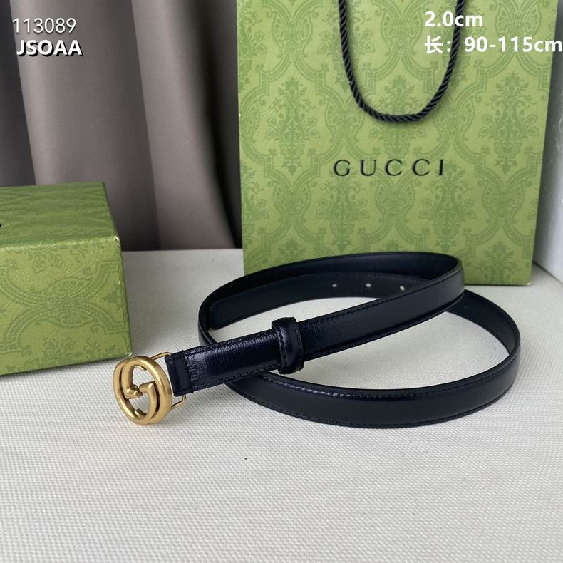 Gucci belt 20mmX95-115cm 8L (6)