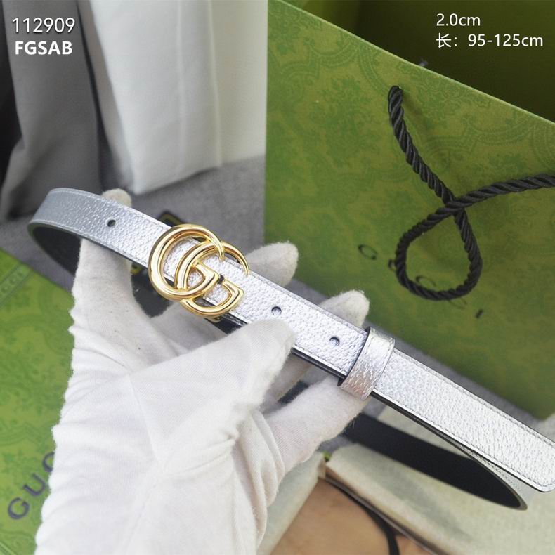 Gucci belt 20mmX95-125cm 8L (10)