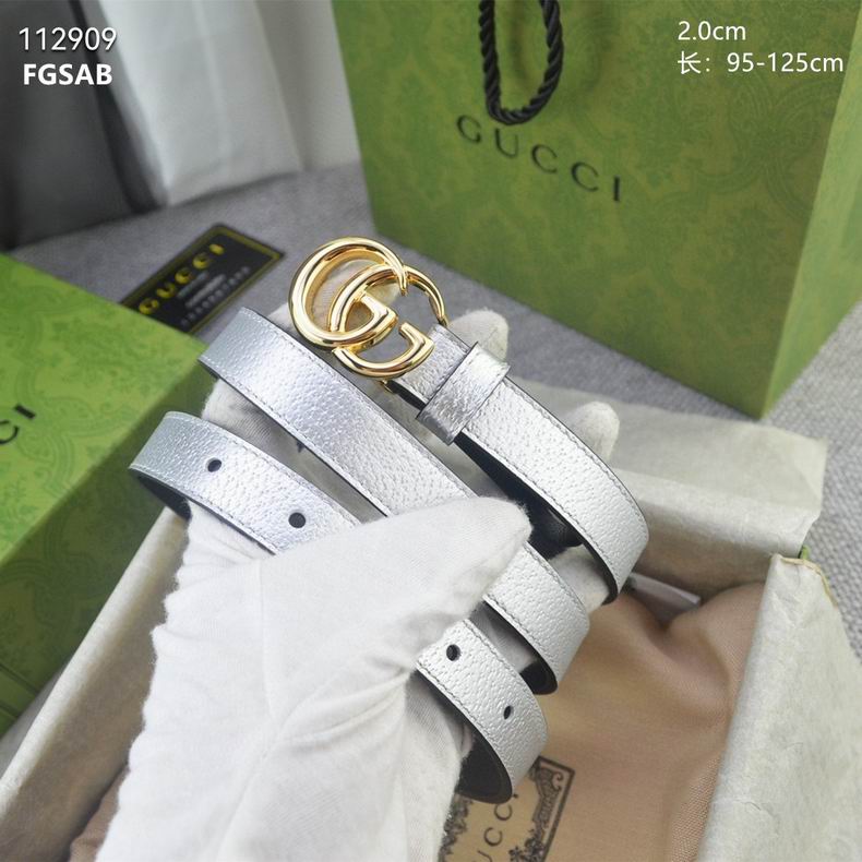 Gucci belt 20mmX95-125cm 8L (12)